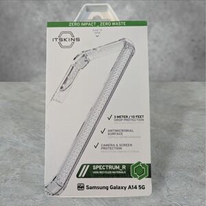 Itskins Spectrum_R  Clear‎ Case for Samsung Galaxy A14 5G - Transparent T8
